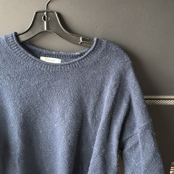 Madewell Blue Flower Sweater - M - Picture 3 of 7